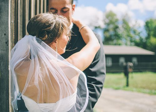 A couples Wedding Picture