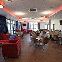 Lounge area in Vauxhall Sports Motor Club