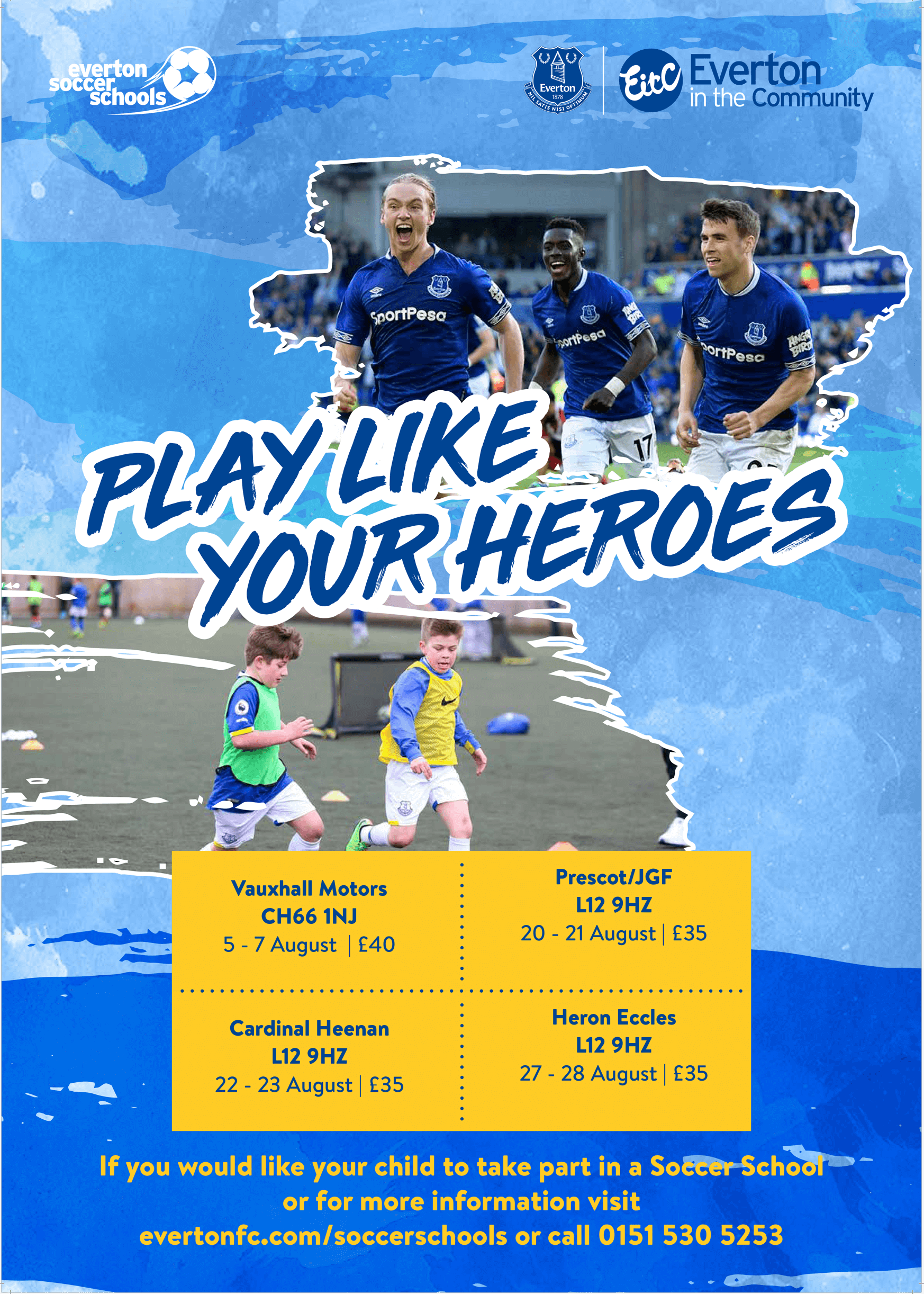 Everton Flyer Summer 2019 VAU